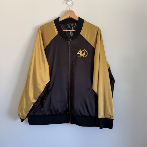 Her Universe Other - Star Wars Her Universe 40th Anniversary C-3PO R2-D2 Bomber Jacket Plus Size 2